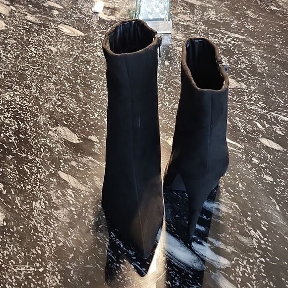 BRAND NEW JUSTFAB POINTED TOE HIGH HEEL STILETTO BOOT - Picture 4 of 14